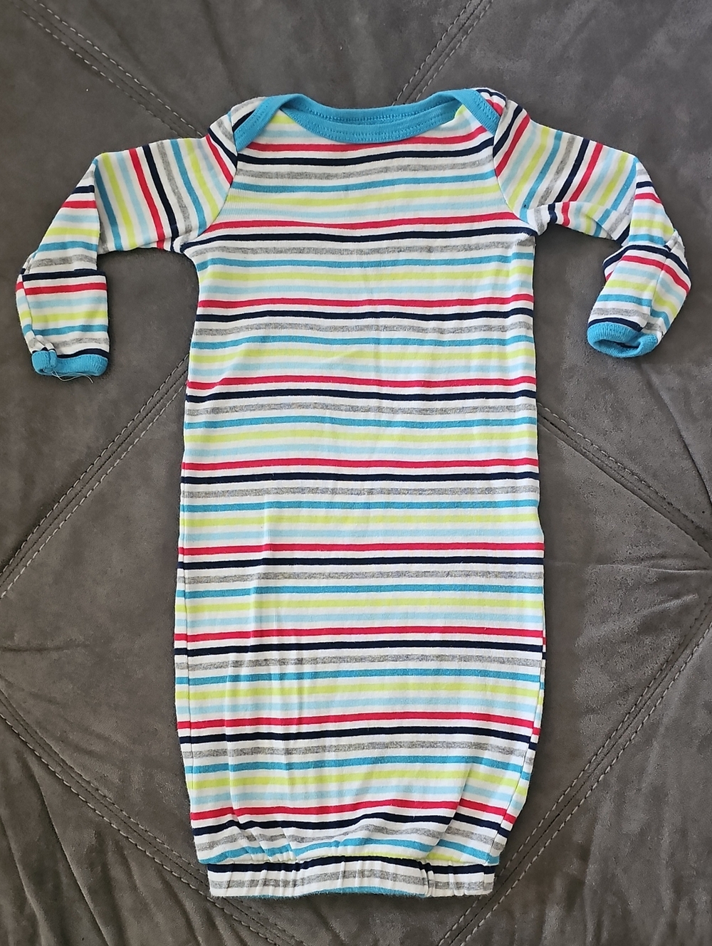 Circo Striped Sleep Gown Size 0-3 months